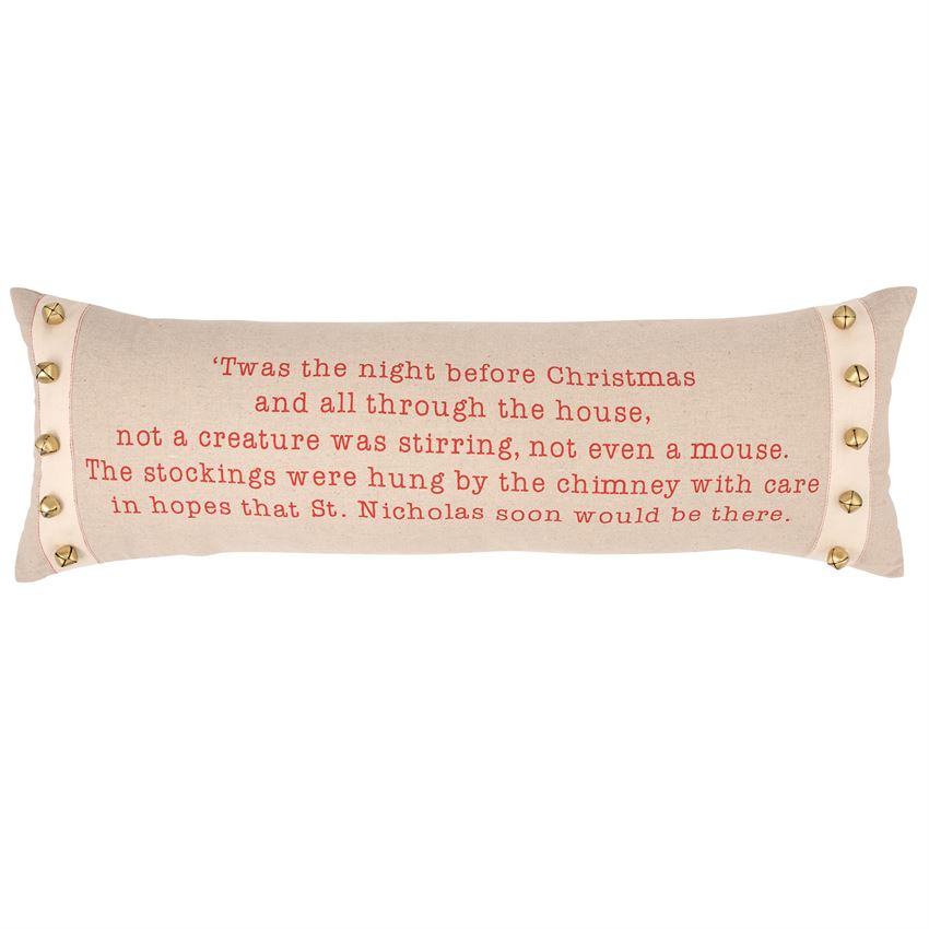 Night Before Christmas Pillow